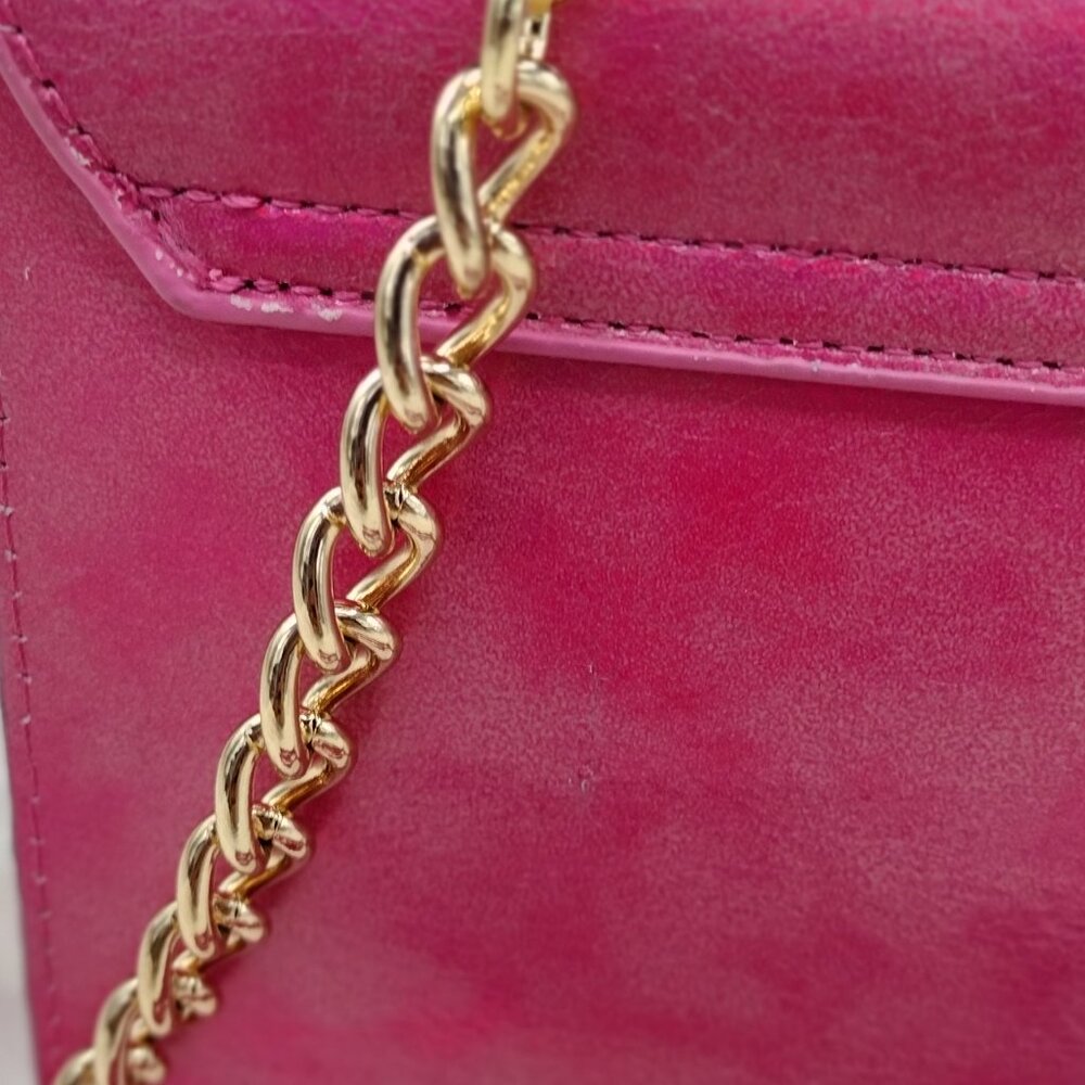 Steve Madden Nessa Pink Fuchsia Top Handle Crossbody Handbag - Picture 7 of 9